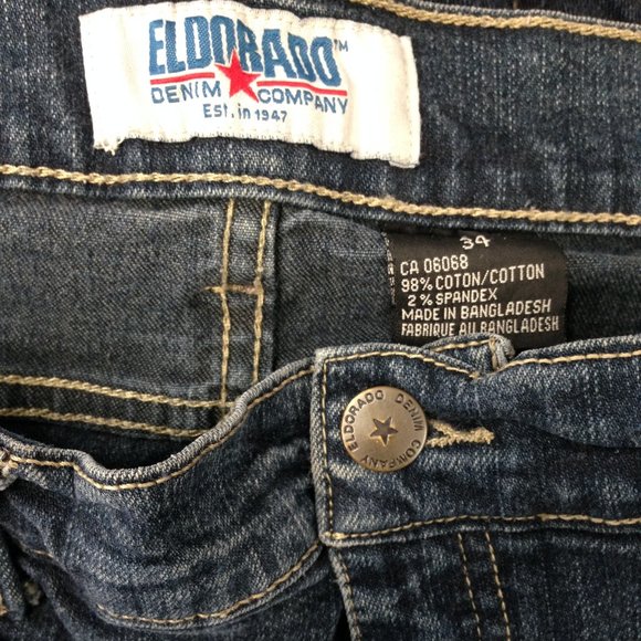 Eldorado Blue Jeans Women's Size 34 Stretch - Picture 2 of 6